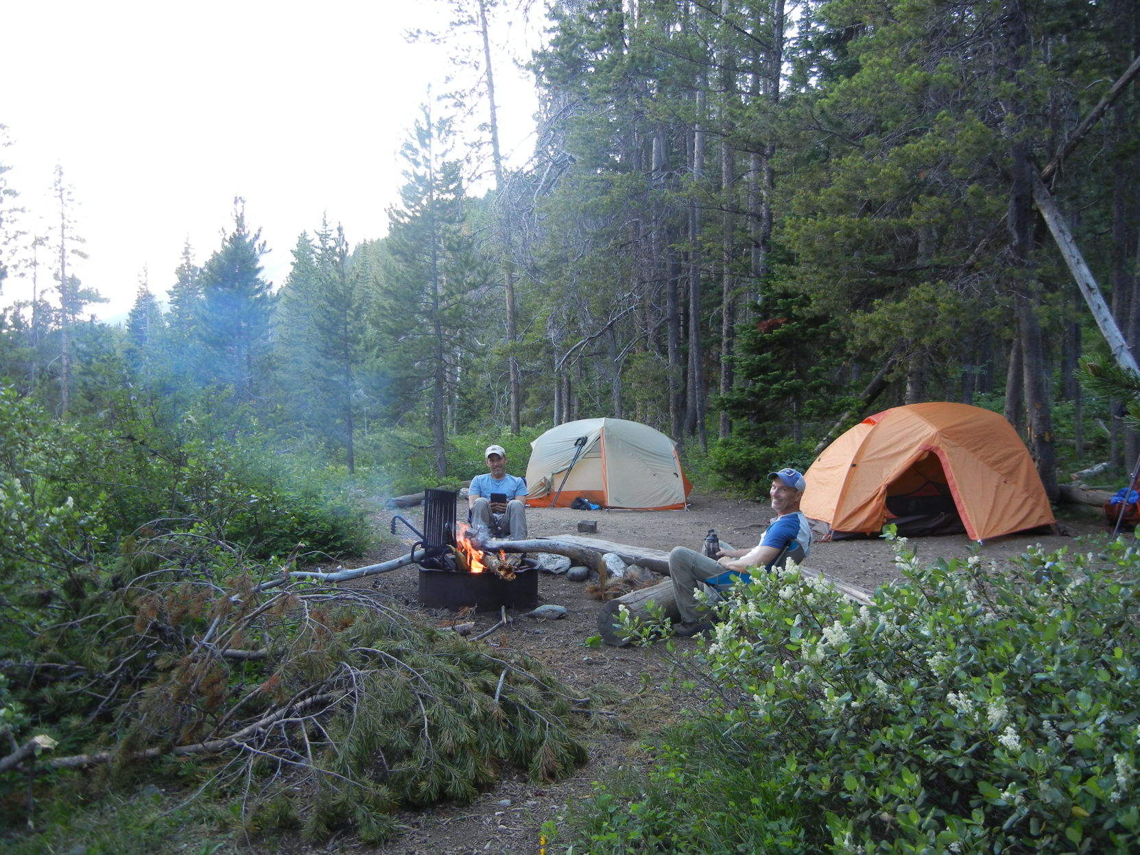 Campsite Grand Tetons